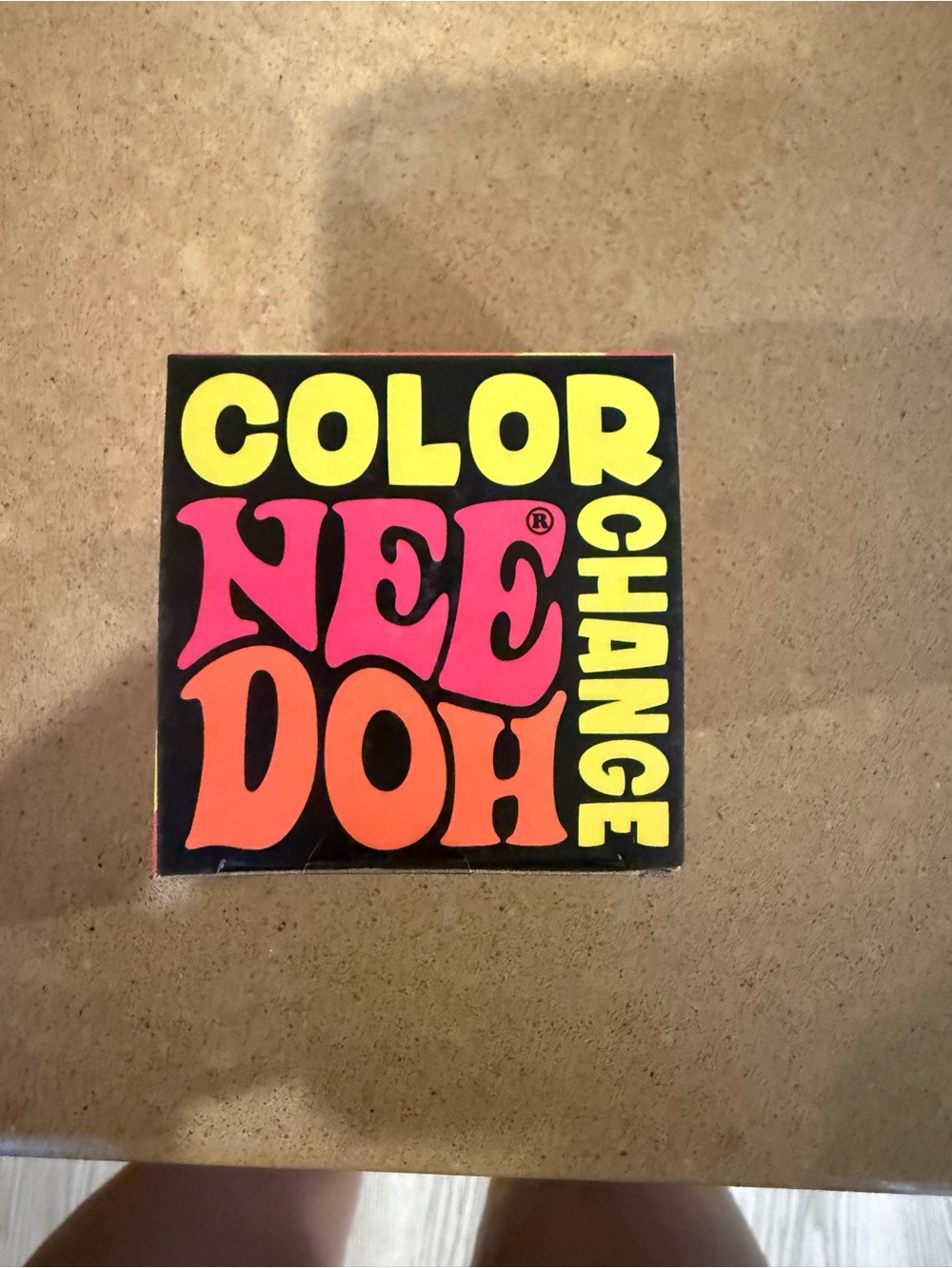 NEW NeeDoh Color Change Sensory Toy - Yellow
